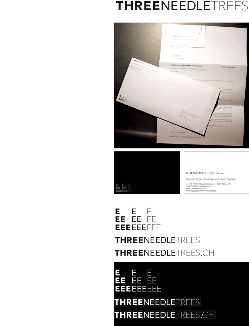 Corporate Design – Three Needle Trees
