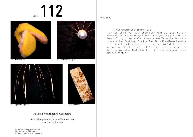 Editorial – Weihnachtsbuch 2008